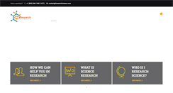 Desktop Screenshot of iresearchscience.com
